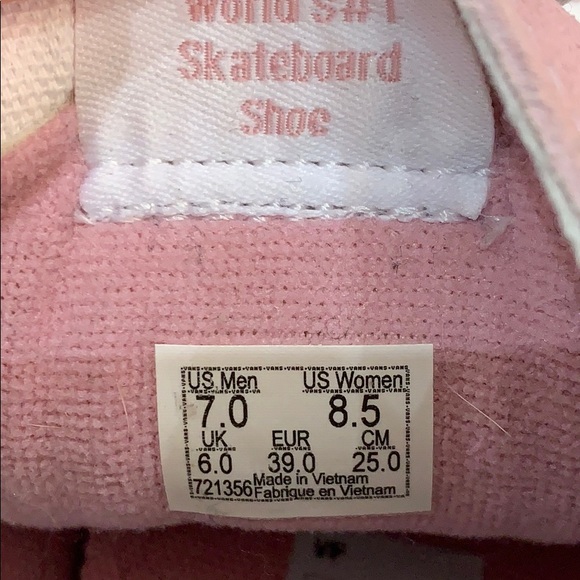 Pink Vans 🌸 - Picture 6 of 7